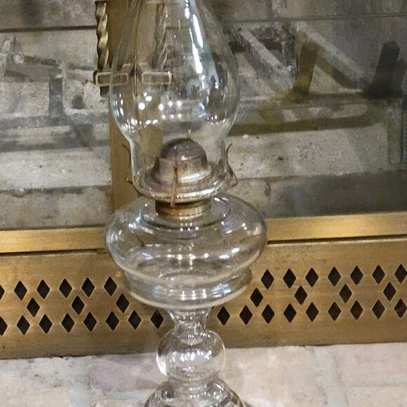 Vintage Oil Lamp, P & A Mfg Wick Chimney Hurricane Lantern - Picture 5 of 8